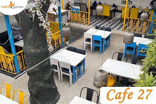 Café 27, best cafes in delhi for couples
