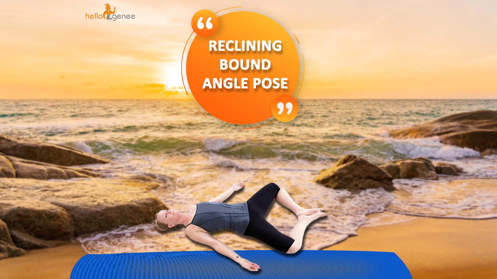 How to Do Reclining Bound Angle Pose in Yoga (Supta Baddha Konasana)