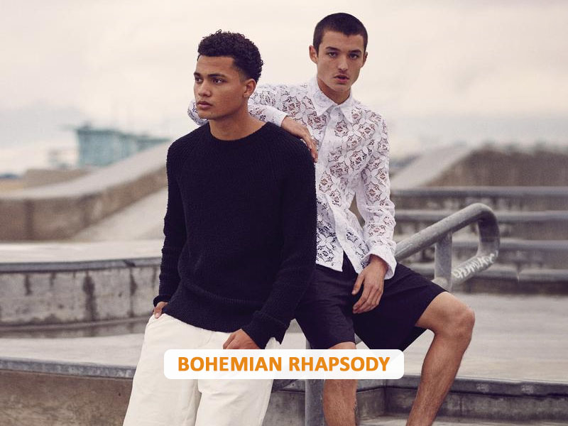 Bohemian rhapsody attire outlet for male